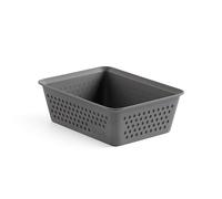 Tatay Organisateur A6 Bohol, en polypropylène, sans BPA, plastique 100% recyclé, gris anthracite, dimensions 12,5 x 16,5 x 5,5 cm