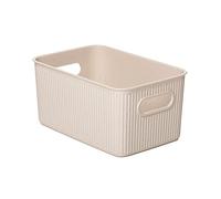 Tatay Panier de Rangement Rectangulaire Baobab ECOHOME, Capacité 5L, Polypropylène, sans BPA, 100% matériaux recyclés. Mesure 18,1 x 27,2 x 13 cm