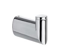 TATAY Patère de la Collection Ronda, de Zamak, Couleur Chrome. dimensions 1.6 x 6.5 x 4 cm