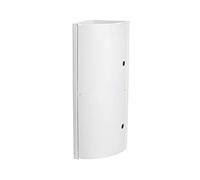 TATAY Placard d'angle pour salle de bain 2 portes, polypropylène, 20x20x62,5 cm, blanc