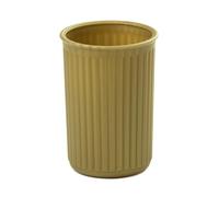 TATAY Porte Brosse à Dents l'or | Pot Brosse à Dent Salle de Bain en Plastique Recyclé | Rangement Brosse à Dent Minimaliste | Fabriqué en Espagne - Collection Baobab