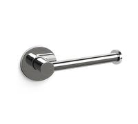TATAY Porte-rouleau Martins sans couvercle, inox et zamac, fixation double vis ou colle 6×6,5×16 cm