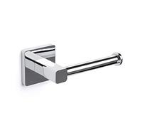 TATAY Porte-rouleau Kalo sans couvercle – Zamak chromé, fixation adhésive 3M, 6x6,5x16 cm