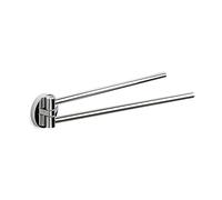 Tatay Porte-Serviette Mobile Martins Double, Acier Inoxydable, 38 cm