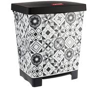 TATAY Poubelle de Cuisine, Capacité 23L, Pédale Rétractable, Polypropylène, Sans BPA, Sac Poubelle 30L. Hydraulic. Dimensions 33,5 x 30 x 39 cm