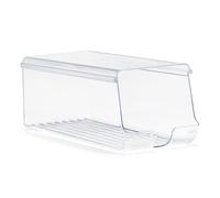 TATAY Rangement Canette Frigo Fresh Box Drinks | Rangement Frigo Modulaire et Empilable | Capacité 11 Canettes | Compatible 33 t 50cl | Plastique Sans BPA | 34,5 x 16,5 x 14 cm, Transparent
