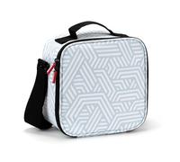 TATAY Sac Isotherme Repas - Urban Food Casual 3L | 4 Boîtes : 2x0,5L + 2x0,2L | Triple Isolation | Corps Semi-Rigide | Poche Intérieure | 22,5x10x22 cm, Géométrique