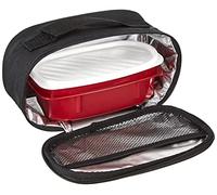 Tatay Mini - Sac Isotherme Repas, Capacité 1,5 L, Avec 1 Boîte Hermetique en Plastique de 0,5 L Sans BPA, Noire. Mesure 21,5 x 9 x 12 cm