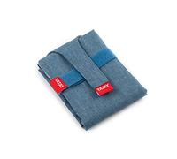 TATAY Sac Sandwich Réutilisable - Urban Food Textile Baguette | Pochette Gouter Ajustable avec Sangles | Doublure PEVA Imperméable | Sans BPA | 72,5x0,3x44 cm, Bleu Denim