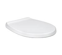 TATAY Siège de WC Universel Optima, de PP, Résistant aux chocs, 100% recyclable, longue durée de vie, facile à entretenir., Fabriqué en Espagne, Couleur Blanc, Dimensions 36.5 x 5.5 x 46.5 cm