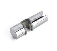 TATAY Support Pommeau de Douche Réglable Multiposition | Compatibilité Universelle | Pour Barres Ø 20-25 mm | Installation Rapide Sans Outils | Design Élégant - Chromé