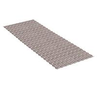 TATAY Tapis de Douche Antidérapant, Matériau PVC, 97 x 36 cm | TATAY Tapis Antidérapant | PVC avec Ventouses | Résiste Moisissure/Microbes | Poissons, Antibactérien | 97 x 36 cm, Taupe