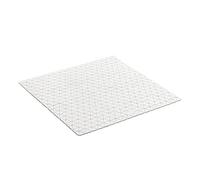TATAY Tapis de douche antidérapant TP, caoutchouc SBS, 120 ventouses, carré 54 x 54 cm, blanc