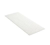 TATAY Tapis de douche antidérapant TP caoutchouc SBS 126 ventouses rectangulaire 97 x 36 cm blanc