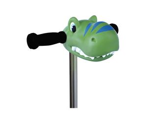 Tãªte de dinosaure verte