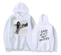 Tate McRae Baby T8 Greedy Tour Sweat À Capuche 2D Fashion Imprimé Pullover Sweatshirt Casual Street Trendy Hoodies Fashion Clothing XXS-4XL-Black||XXS