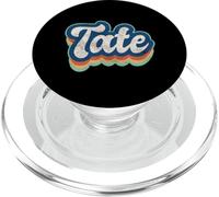 Tate Prénom Garçon Style Vintage Années 70 80 Personnalisé PopSockets PopGrip pour MagSafe