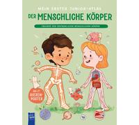 Tatiana Kamshil Mein erster Junior-Atlas: Der menschliche Körper: Mit Ri (Relié)