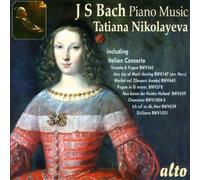 Tatiana Nikolayeva Plays Bach Piano Music by BACH,J. S. [Audio CD] NEUF