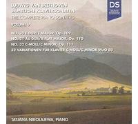 Tatjana Nikolajewa - Sämtliche Klaviersonaten, Volume 9: Nr. 30 E-dur, Op. 109 & Nr. 31 As-dur, Op. 110. & Nr. 32 c-moll. Op. 111, Variationen für Klavier c-moll WoO 80