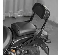 TaTonCycle Coussin de Dossier Arrière de Moto Barre Sissy Détachable Coussin de Dossier de Passager avec Support pour Ho-n-da Rebel CMX 1100 CM 1100 CMX1100 CM1100 2021 2022 2023 2024