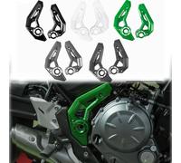 TaTonCycle Garniture de Panneau de Carénage de Moto Protection de Carrosserie Cadre Couverture Latérale pour K-awasaki Ninja650 Z650 Z 650 Z-650 2017 2018 2019 2020 2021 2022 2023 2024 (Blanc)