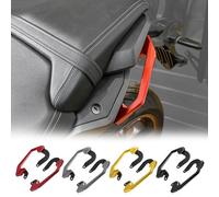 TaTonCycle Kit d'accoudoir de Main Courante de Barre de Poignée Latérale de Siège de Passager Arrière de Moto pour H-Onda CB650R CBR650R CB-650R CBR-650R Accessoires Pièces 2019 2020 (Noir)