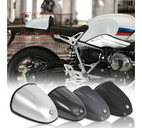 TaTonCycle Section Arrière de Moto Bien Rangée Coffre de Rangement Boîte de Capot de Siège Arrière Couvercle de Bras Oscillant Carénage pour B-MW R Nine T RNINET R 9 T R9T 2014-2023 (Argent)