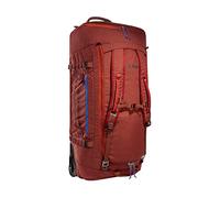 Tatonka Valise souple Duffle Roller 105 - 105 L pliable à roulettes et sac à dos - Tango Red