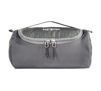 Tatonka Trousse de toilette Care Barrel à suspendre, miroir et compartiments (Gris Titane)