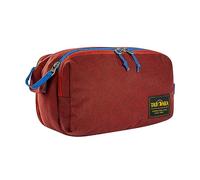 Tatonka Trousse de Toilette Cosmetic Double Zip Pouch (6L) - Grande Trousse de Toilette avec Double Fermeture éclair et Plusieurs Compartiments - 17 x 27 x 13 cm (Rouge ango)
