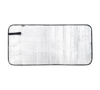 Tatonka Coussin d'assise en Aluminium 45 x 90 cm - Coussin de siège Pliable avec Surface en Aluminium pour Une Assise Chaude Lors de la randonnée, du Trekking, du Camping ou de la Marche