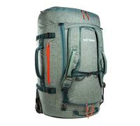 TATONKA Duffle Roller 80 - Valise sac de voyage pliable 80 L Sage Green, 2 roues, convertible sac à dos, cabine