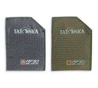 Tatonka EC 2992 Porte-Cartes RFID B Set 2, Assorté, 9 x 6,5 x 0,5 cm, 0,001 l, 2992, Noir/Olive