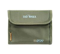 Tatonka Geldbeutel Euro Wallet RFID B Porte-Monnaie Unisexe-Adulte, Olive-Rip, 10 x 14 x 2 cm