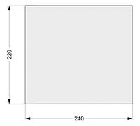Tatonka Floorsheet Tyvek Tapis de Tente - Ultra léger, imperméable, découpable et avec Peu de Place Une Fois replié - sans PFC/PFAS