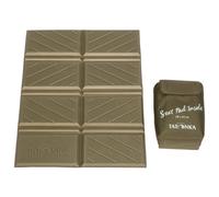 Tatonka Coussin d'assise pliable Seat – 26×34 cm, souple, sac de rangement pratique – Olive