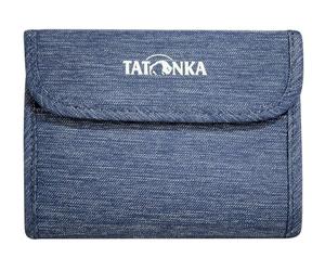 Tatonka Geldbörse Euro Portefeuille - Klettverschluss-Geldbeutel mit 5 Kreditkarten-Steckfächern, Geldscheinfach und RV-Fach für Münzgeld - 10 x 14 x 2 cm, Bleu Marine, 10 x 14 cm