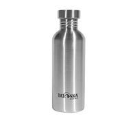 Tatonka Gourde en acier inoxydable Steel Bottle Premium 1 l - Bouteille d'eau incassable avec bouchon à vis en acier inoxydable - Passe au lave-vaisselle et sans BPA (1000 ml)