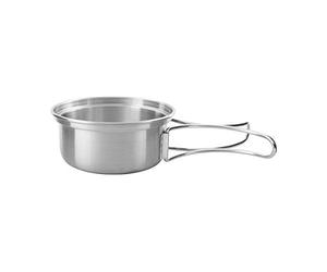 Tatonka Gourde Unisexe en Acier Inoxydable pour Adulte 1,0 l Transparent Ø 7,8 x 26,5 cm