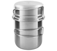 Tatonka - Handle Mug 600 Set - Set De Vaisselle Gris