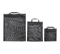 Tatonka Lot de 3 Sacs de Rangement en Maille - Trois Poches Plates en Filet de différentes Tailles - pour Ranger clairement Les Bagages dans Une Valise ou Un Sac de Voyage