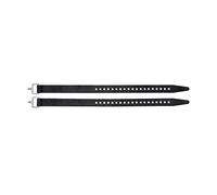 Tatonka No-Slip Strap 40cm/Pair Sangles Sac à Dos Mixte-Adulte, Noir, 40 x 2 cm
