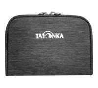 TATONKA Porte-monnaie gris foncé pour femme et homme - Big Plain Wallet Off Black 221220