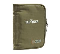 TATONKA Porte-monnaie marron pour femme et homme - Zip Money Box RFID Block Olive 66156