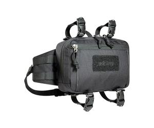 Tatonka Sac Banane Hip & Bar Pouch BC - Grand Sac Banane avec Compartiment zippé, possibilités de Fixation Molle pour Poches supplémentaires, Peut être fixé au Guidon de vélo, 5 litres, Noir, 5 l,