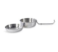 Tatonka Set de scout - Ensemble de casseroles en acier inoxydable ou même bol/assiette