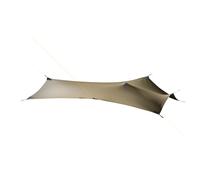 Tatonka Tarp Wing 3 LT - Bâche Ultra légère et résistante à la déchirure en Polyamide revêtu de Silicone - avec œillets et Passants de Sangle - avec tendeurs et Sac de Rangement - Dimensions : 320 x