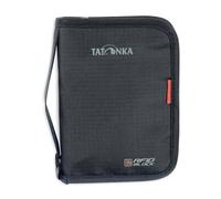 Tatonka Travel Zip M RFID - Porte-documents plat Noir 17x12x3 cm, protection CRYPTALLOY®