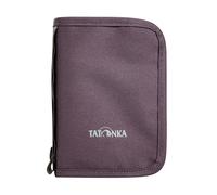 Tatonka Travel Zip M RFID B - Étui de passeport avec bloqueur RFID certifié TÜV - Offre de la place pour passeport, cartes de crédit, documents de voyage, etc. - 17 x 12 x 3 cm, Midnight Plum, 17 x 12